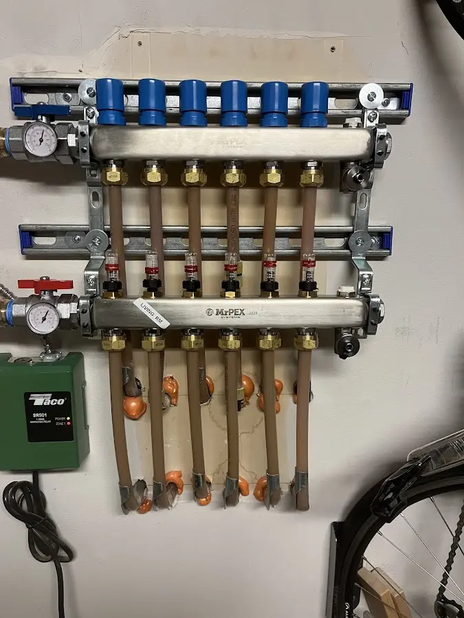 Plumber performing Water Heater Repair at a residential property in Millersville