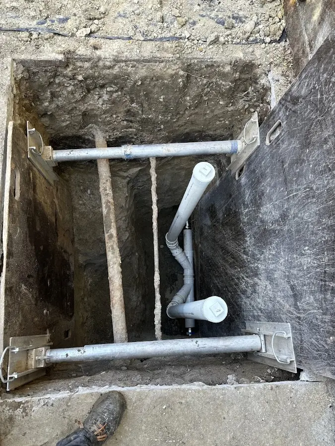 Experienced plumber completing Gas Line Repair work in Millersville